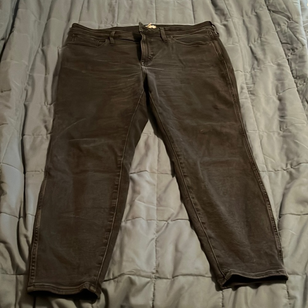 Madewell plus size 10in high rise skinny jeans